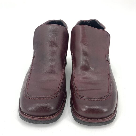 Pikolino Garnet Red Wedge Ankle Boots Booties Slip On Womens 39 - Picture 6 of 9